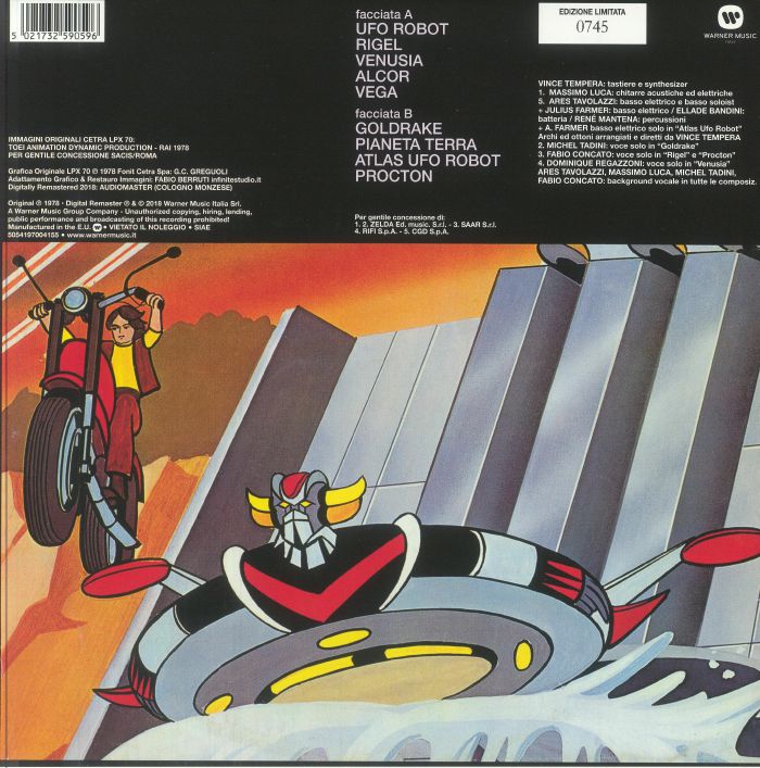 ACTARUS - Atlas UFO Robot (50th Anniversary Edition)