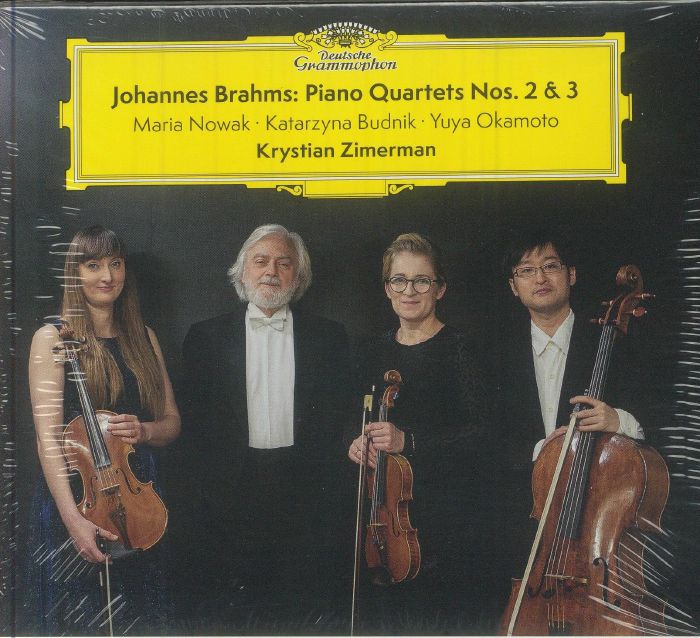 BRAHM, Johannes/KRYSTIAN ZIMERMAN - Brahm's Piano Quartets Nos 2 & 3
