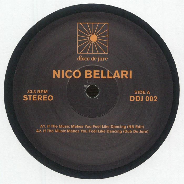 Nico Bellari – Makes You Feel Like Dancing vinyl cover