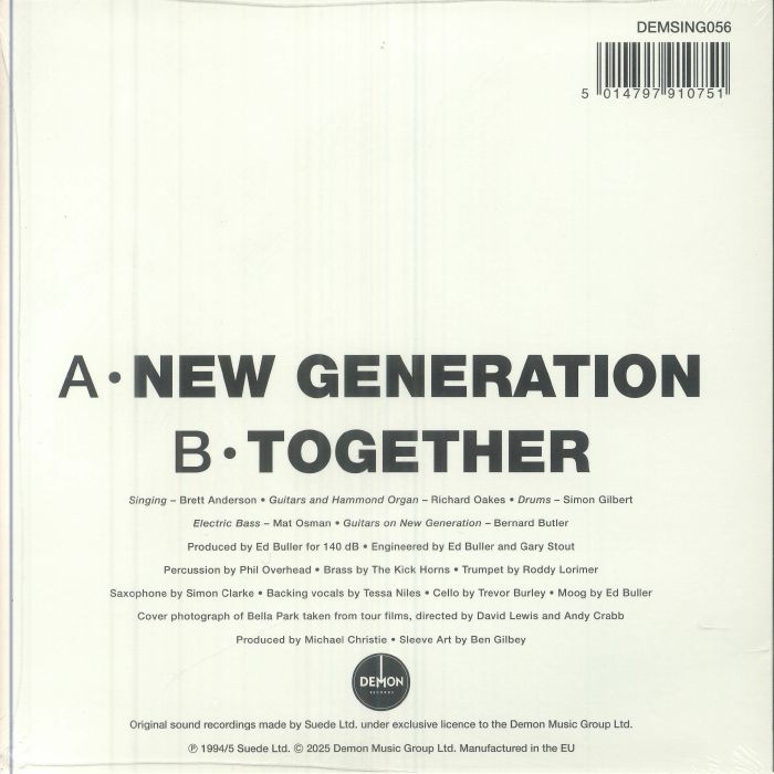 SUEDE - New Generation (30th Anniversary)