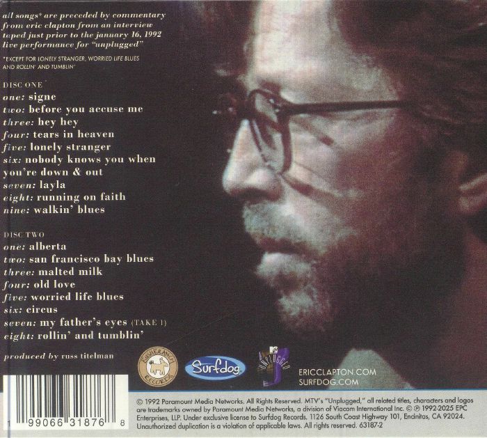 CLAPTON, Eric - Unplugged (Enhanced Edition)