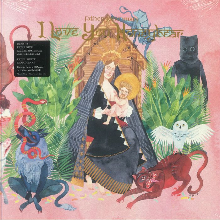 Father John Misty – I Love You Honeybear vinyl cover