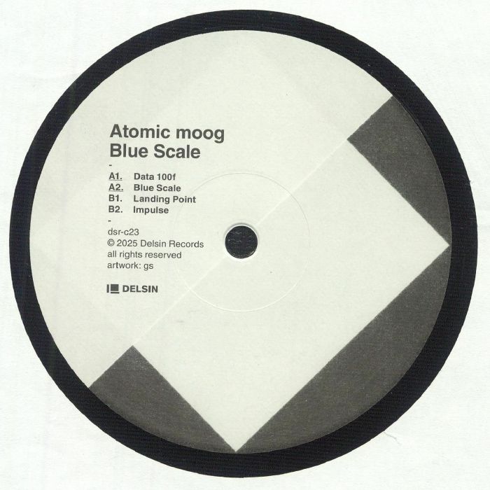 Atomic Moog – Blue Scale vinyl cover