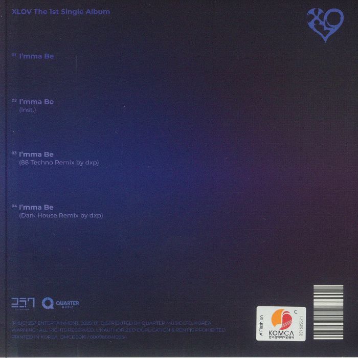 XLOV - I'mma Be CD at Juno Records.