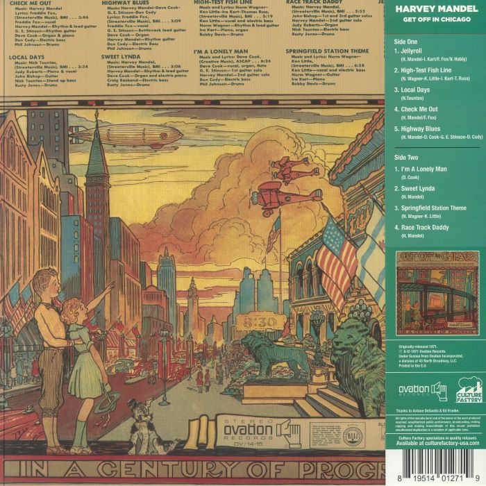 MANDEL, Harvey - Get Off In Chicago (reissue)