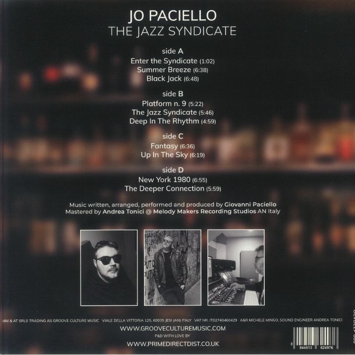 PACIELLO, Jo - The Jazz Syndicate