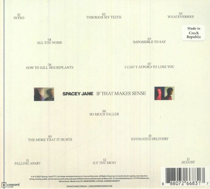 SPACEY JANE - If That Makes Sense