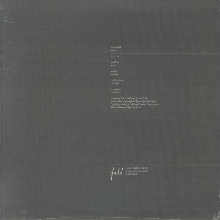 MONOLAKE - Gravity (reissue)