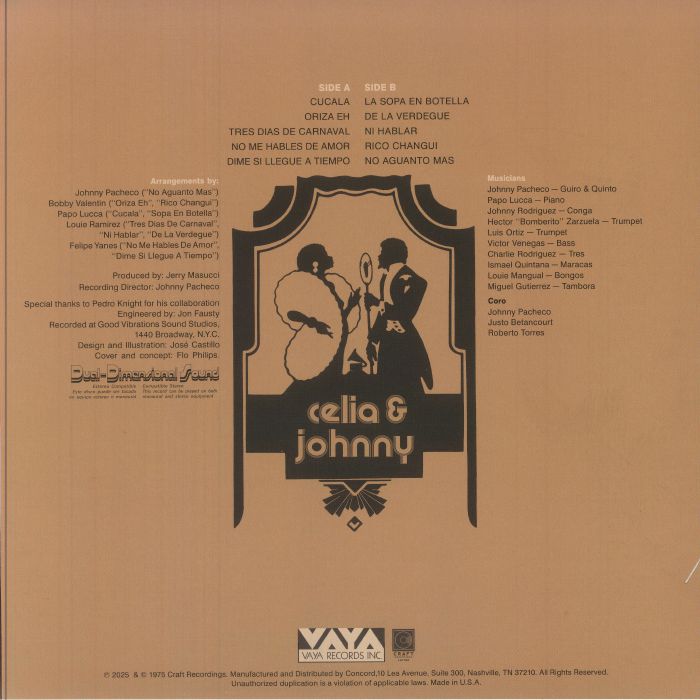 CRUZ, Celia/JOHNNY PACHECO - Tremendo Cache (50th Anniversary Edition)
