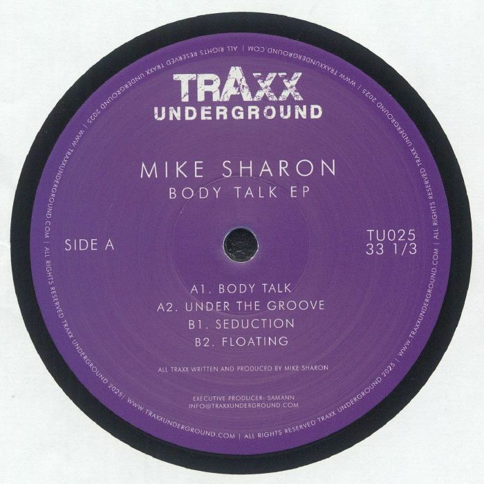 SHARON, Mike - Body Talk EP