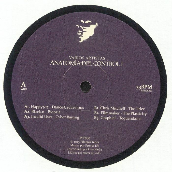 HAPPY707/BLACK N/INVALID USER/CHRIS MITCHELL/FILMMAKER/GRAPHIEL - Anatomia Del Control I