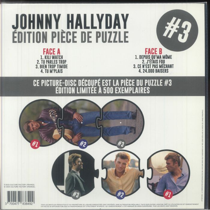 HALLYDAY, Johnny - The Vogue Years Vol 3