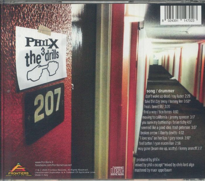 PHIL X & THE DRILLS - Pow!! Right In The Kisser