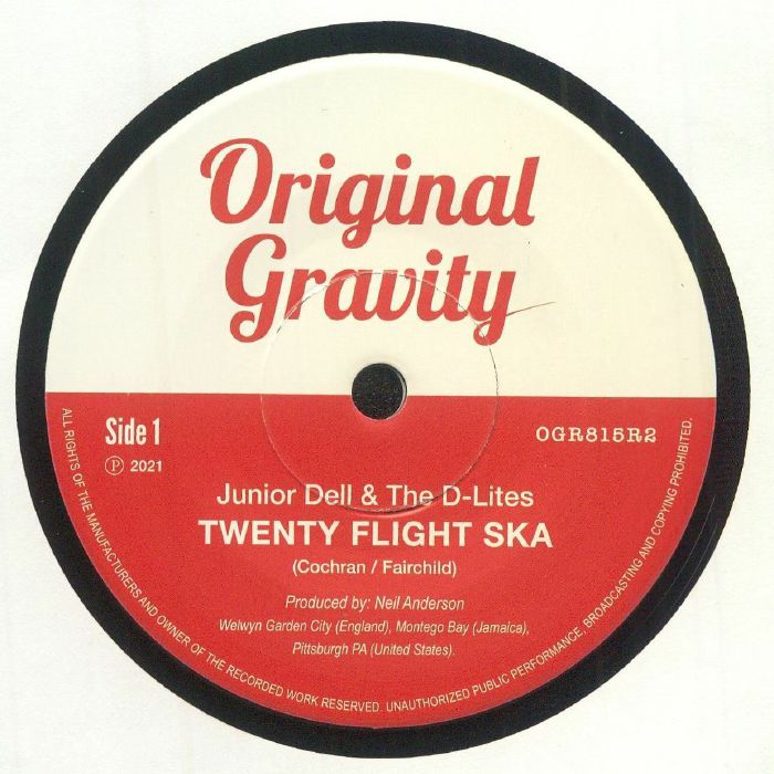 JUNIOR DELL & THE D LITES - Twenty Flight Ska (reissue)