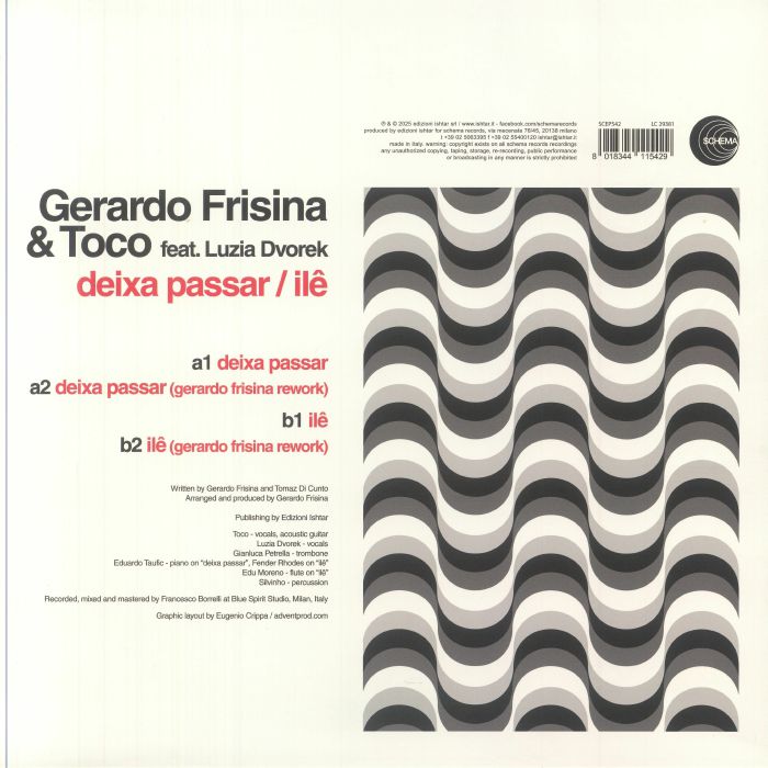 FRISINA, Gerardo/TOCO feat LUZIA DVOREK - Deixa Passar