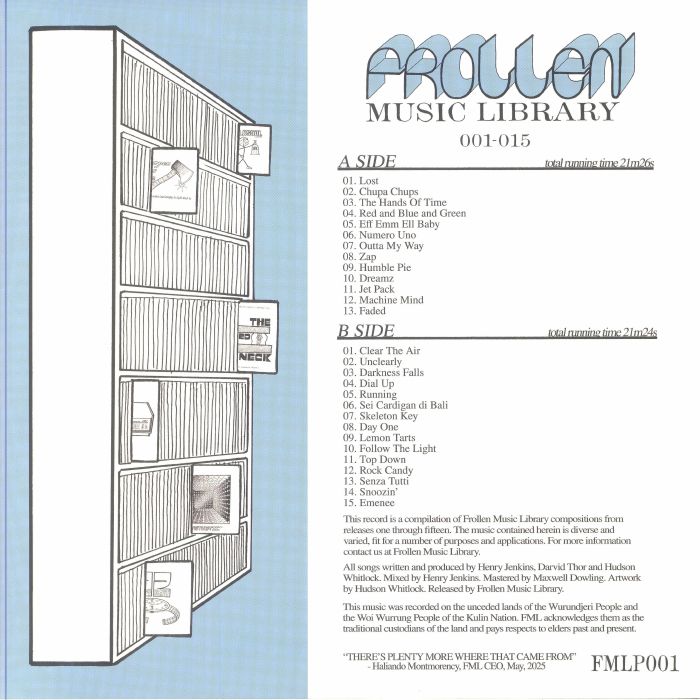 FROLLEN MUSIC LIBRARY - 001-015