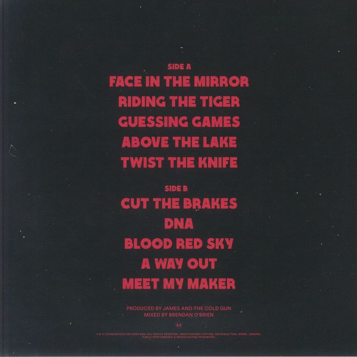 JAMES & THE COLD GUN - Face In The Mirror