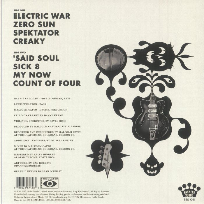 LITTLE BARRIE/MALCOLM CATTO - Electric War
