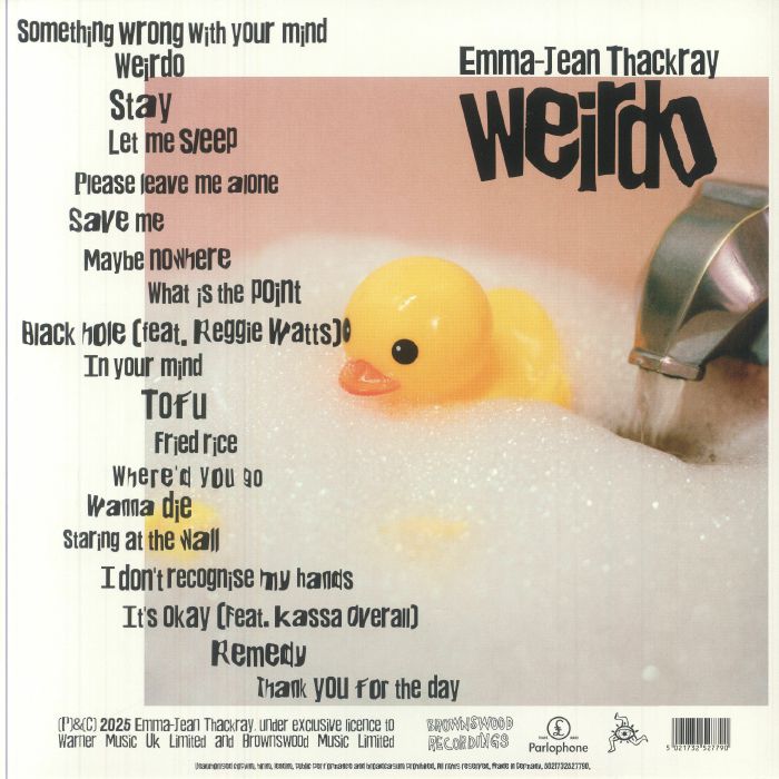 THACKRAY, Emma Jean - Weirdo