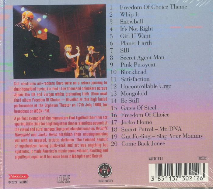 DEVO - Live 1980
