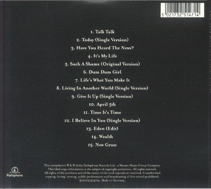 TALK TALK - The Very Best Of Talk Talk CD at Juno Records.