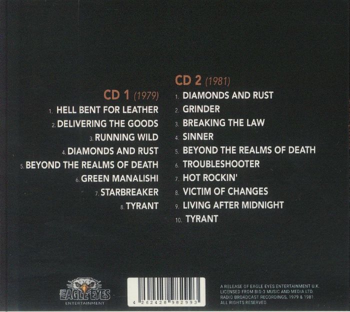 JUDAS PRIEST - Live On Air 1979-1981