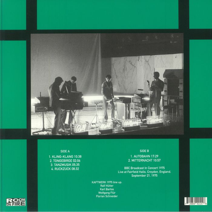 洋楽 KRAFTWERK,BBC Broadcast In Concert 1975 KRAFTWERK - BBC Broadcast In Concert 1975 Vinyl at Juno Records.