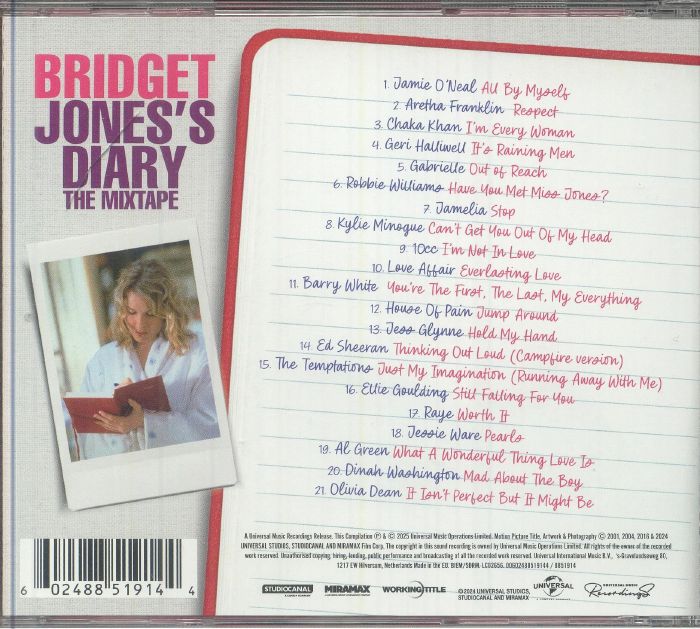 VARIOUS - Bridget Jones' Diary: The Mixtape