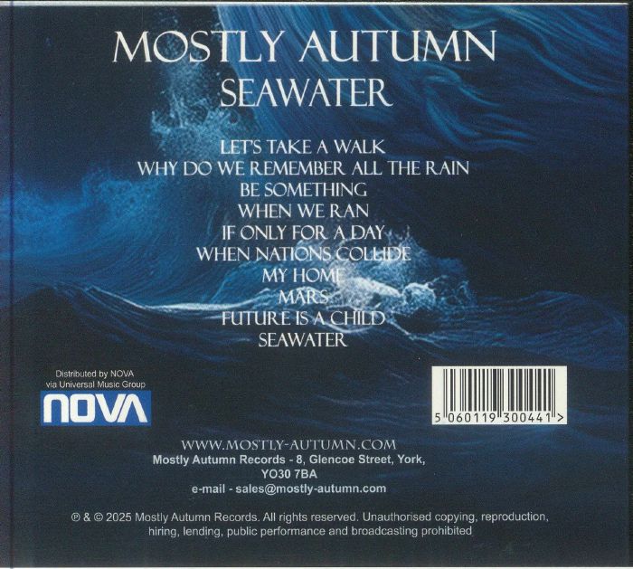 MOSTLY AUTUMN - Seawater