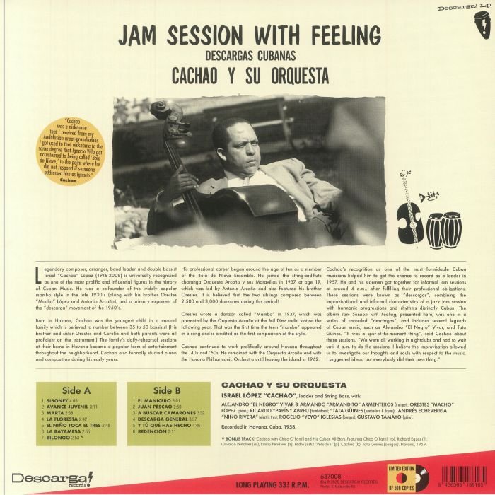 CACHAO - Jam Session With Feeling