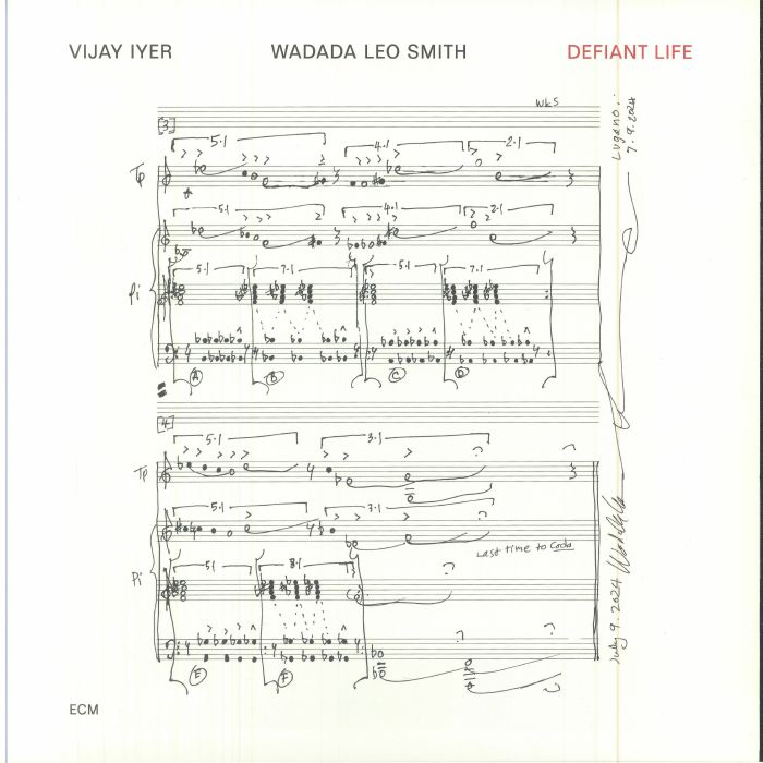 IYER, Vijay/WADADA LEO SMITH - Defiant Life