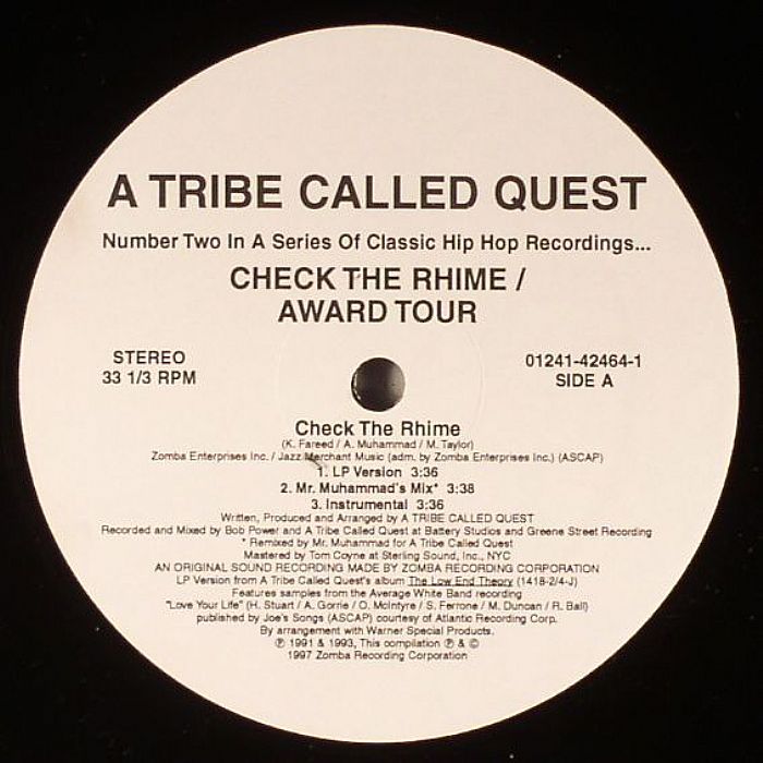 A Tribe Called Quest Award Tour Instrumental