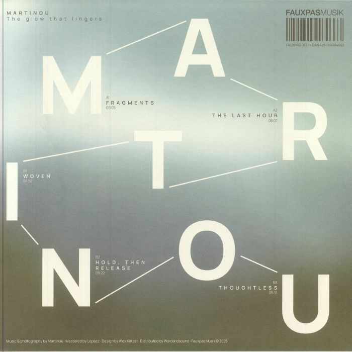 MARTINOU - The Glow That Lingers