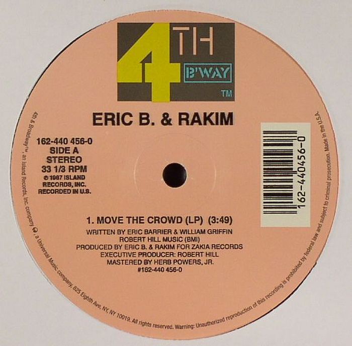 ERIC B & RAKIM - Move The Crowd