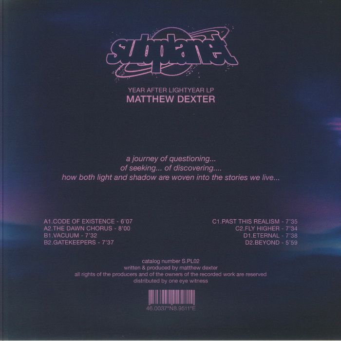 DEXTER, Matthew - Year After Lightyear