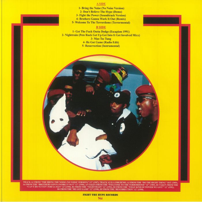 PUBLIC ENEMY - Hidden Enemies: B Sides Instrumentals Demos Remixes