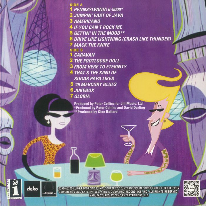 超レア　BRIAN SETZER Orchestra Vavoom レコード The BRIAN SETZER ORCHESTRA - Vavoom! (reissue) レコード at Juno