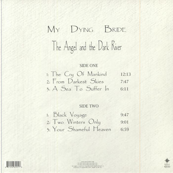 MY DYING BRIDE - The Angel & The Dark River (30th Anniversary Edition) (half-speed remastered)