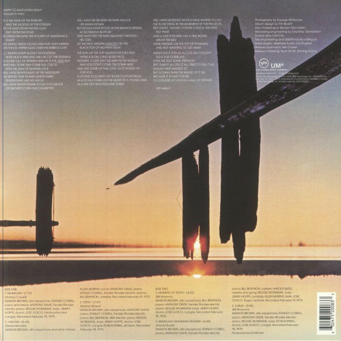 Marion BROWN - Vista (Verve By Request) Vinyl at Juno Records.