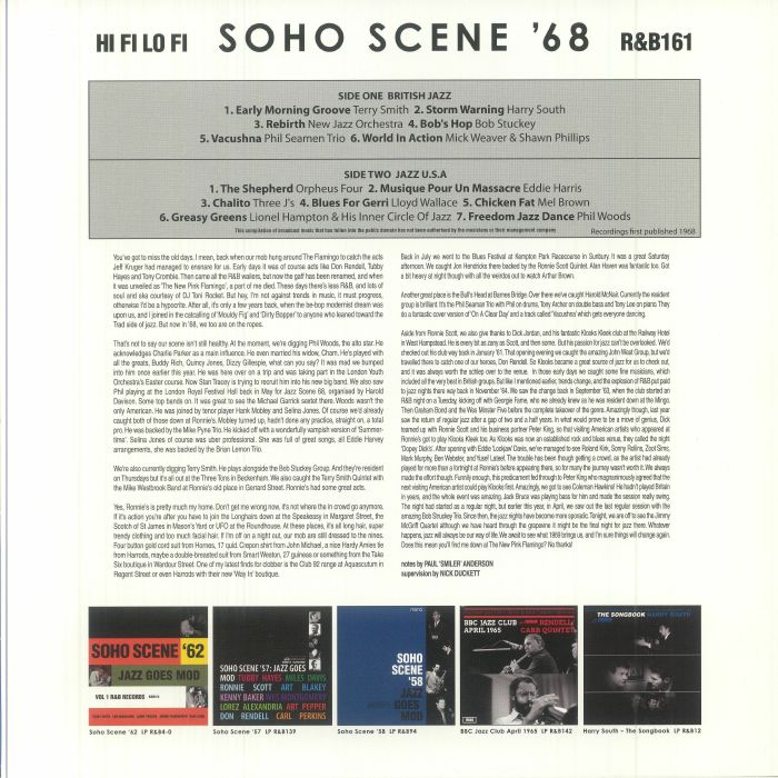 VARIOUS - Soho Scene '68: Jazz Goes Mod (Record Store Day RSD 2025)