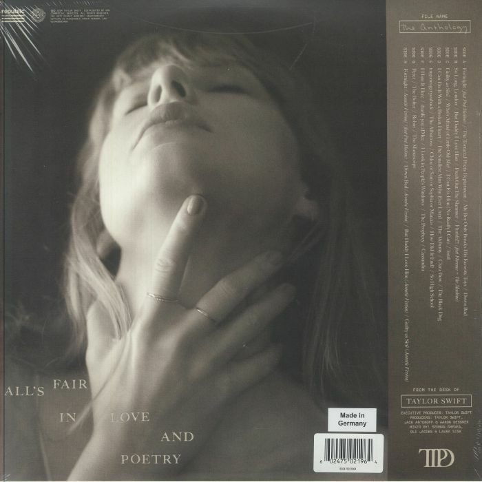 SWIFT, Taylor - The Tortured Poets Department: The Anthology (B-STOCK)