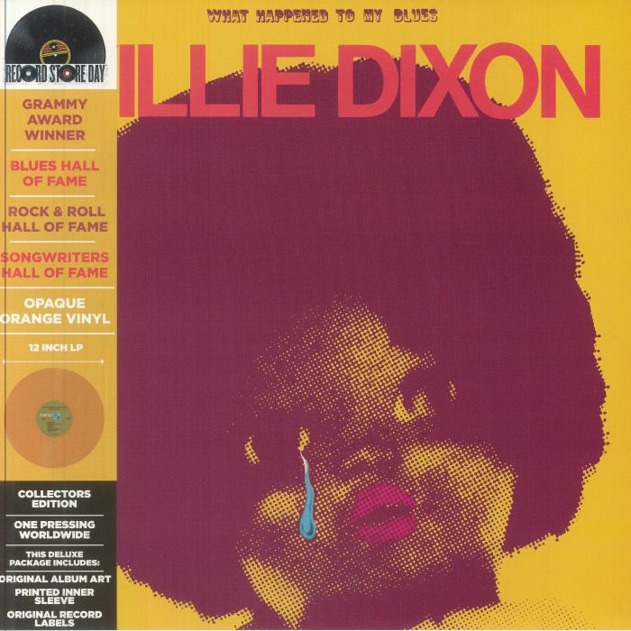 Willie Dixon - What Happened To My Blues, RSD 2025 Orange Vinyl LP Willie Dixon - What Happened To My Blues, RSD 2025 Orange Vinyl LP