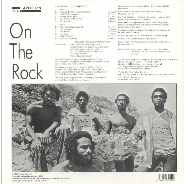 CIMARONS, The - On The Rock (Record Store Day RSD 2025)