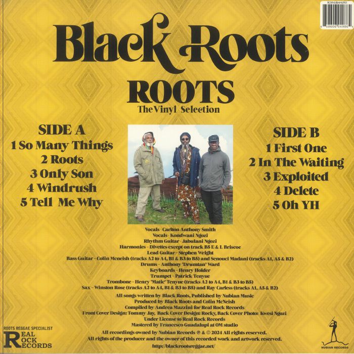 BLACK ROOTS - Roots (Record Store Day RSD 2025)