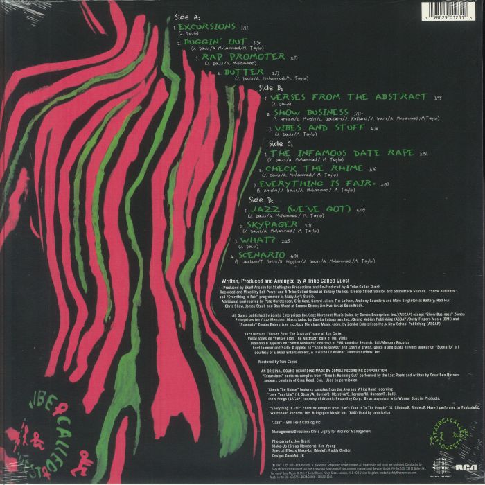 A TRIBE CALLED QUEST - The Low End Theory (Record Store Day RSD 2025)