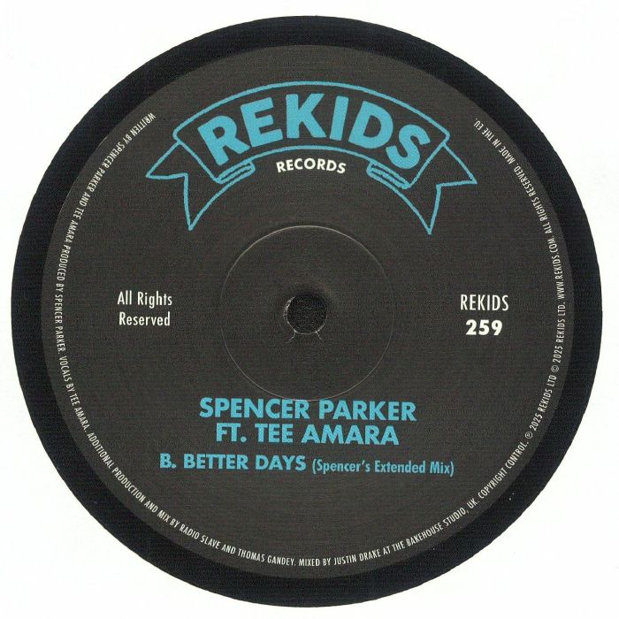 PARKER, Spencer/TEE AMARA - Better Days
