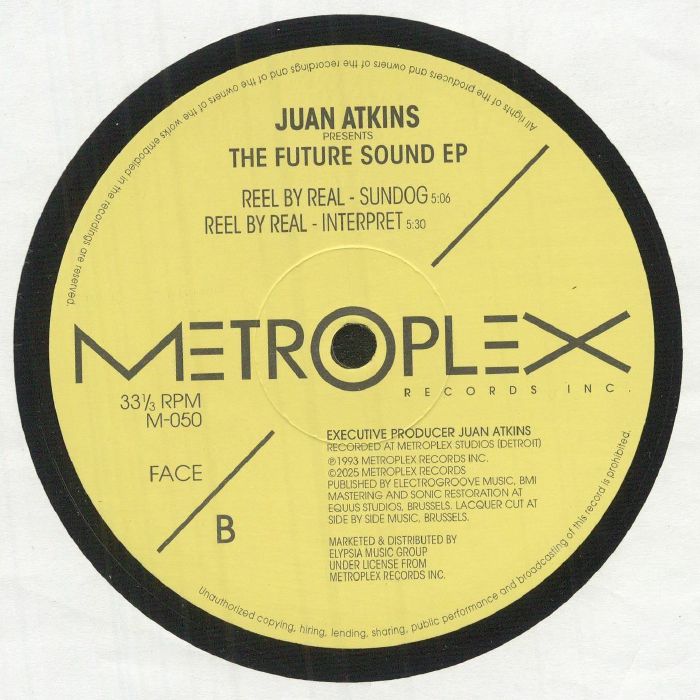 ATKINS, Juan/MIKE HUCKABY/REEL BY REAL/A SHAKIR - Juan Atkins Presents The Future EP (reissue)
