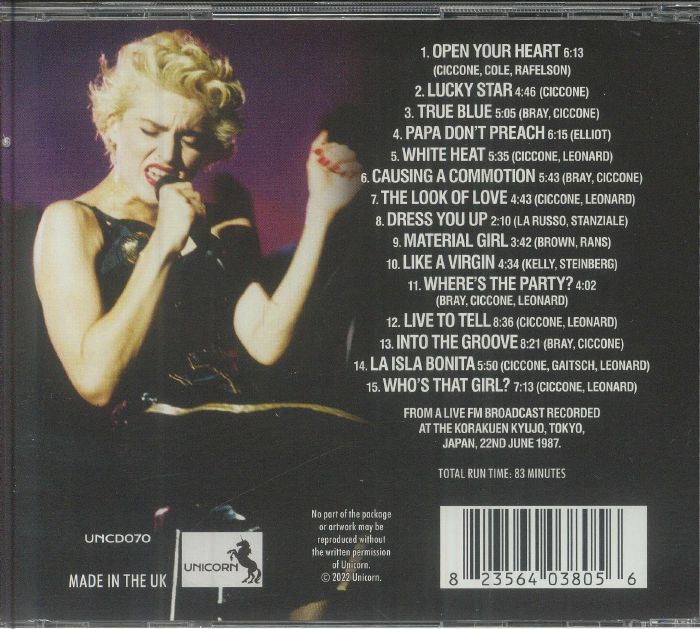 MADONNA - A Party In Japan