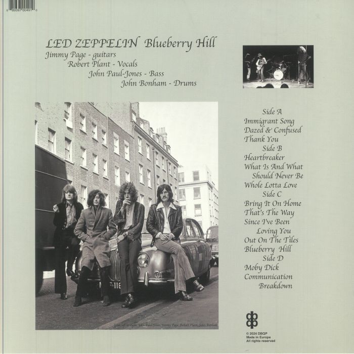 LED ZEPPELIN - Live On Blueberry Hill Inglewood September 4th 1970