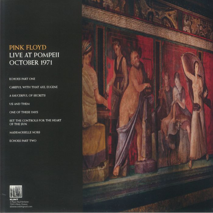 PINK FLOYD - Live At Pompeii October 1971
